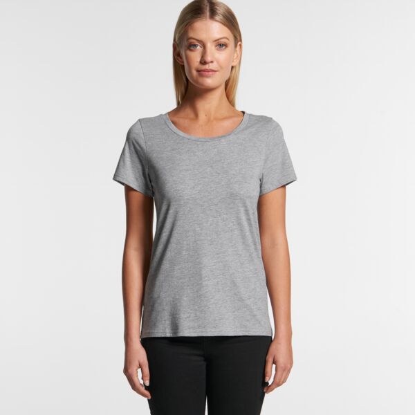 AS Colour Womens Shallow Scoop Tee Thumbnail